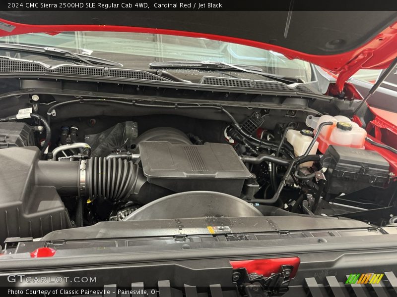  2024 Sierra 2500HD SLE Regular Cab 4WD Engine - 6.6 Liter OHV 16-Valve VVT V8