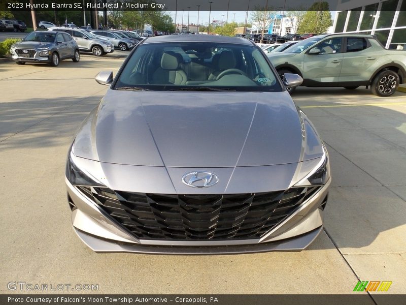 Fluid Metal / Medium Gray 2023 Hyundai Elantra SE