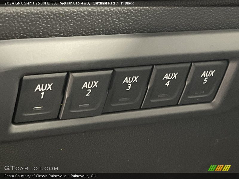Cardinal Red / Jet Black 2024 GMC Sierra 2500HD SLE Regular Cab 4WD