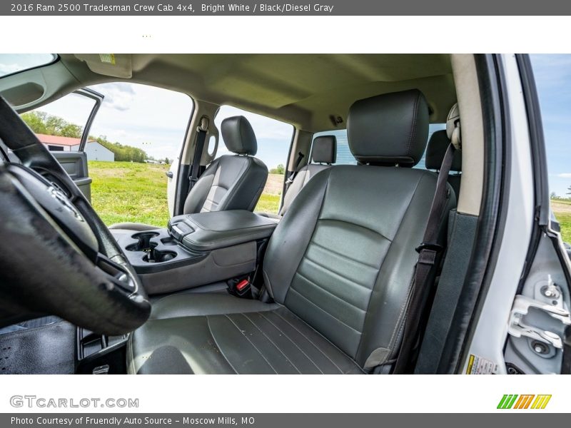 Bright White / Black/Diesel Gray 2016 Ram 2500 Tradesman Crew Cab 4x4