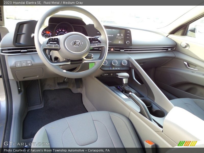 Fluid Metal / Medium Gray 2023 Hyundai Elantra SE