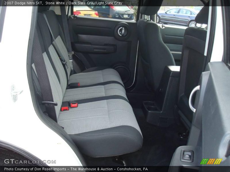 Stone White / Dark Slate Gray/Light Slate Gray 2007 Dodge Nitro SXT