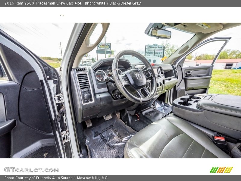 Bright White / Black/Diesel Gray 2016 Ram 2500 Tradesman Crew Cab 4x4