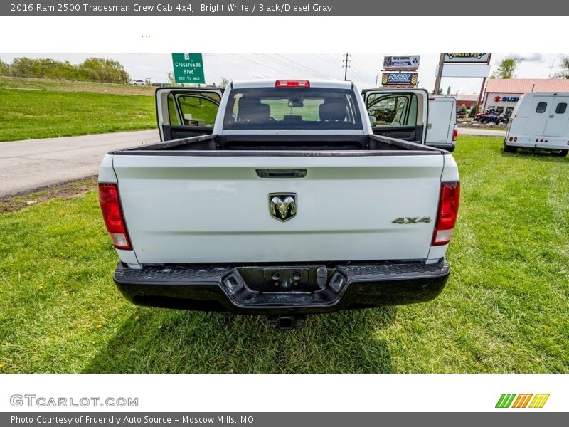 Bright White / Black/Diesel Gray 2016 Ram 2500 Tradesman Crew Cab 4x4