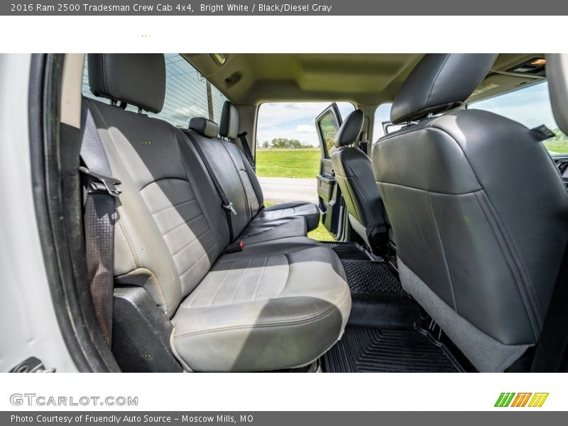 Bright White / Black/Diesel Gray 2016 Ram 2500 Tradesman Crew Cab 4x4