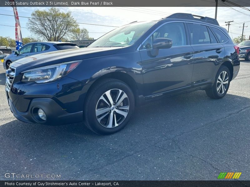 Dark Blue Pearl / Black 2018 Subaru Outback 2.5i Limited