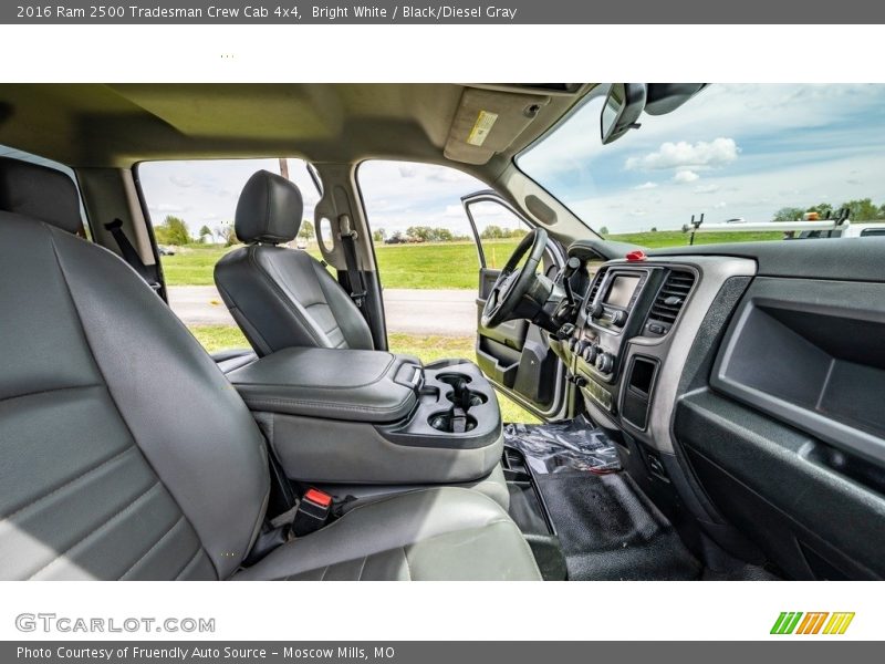Bright White / Black/Diesel Gray 2016 Ram 2500 Tradesman Crew Cab 4x4