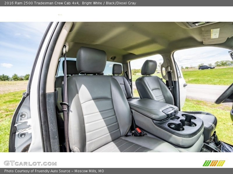 Bright White / Black/Diesel Gray 2016 Ram 2500 Tradesman Crew Cab 4x4