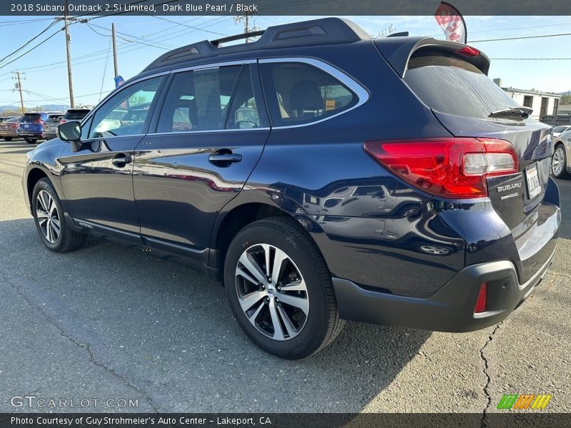 Dark Blue Pearl / Black 2018 Subaru Outback 2.5i Limited