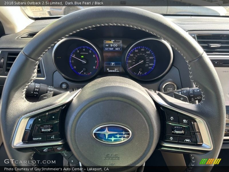 Dark Blue Pearl / Black 2018 Subaru Outback 2.5i Limited
