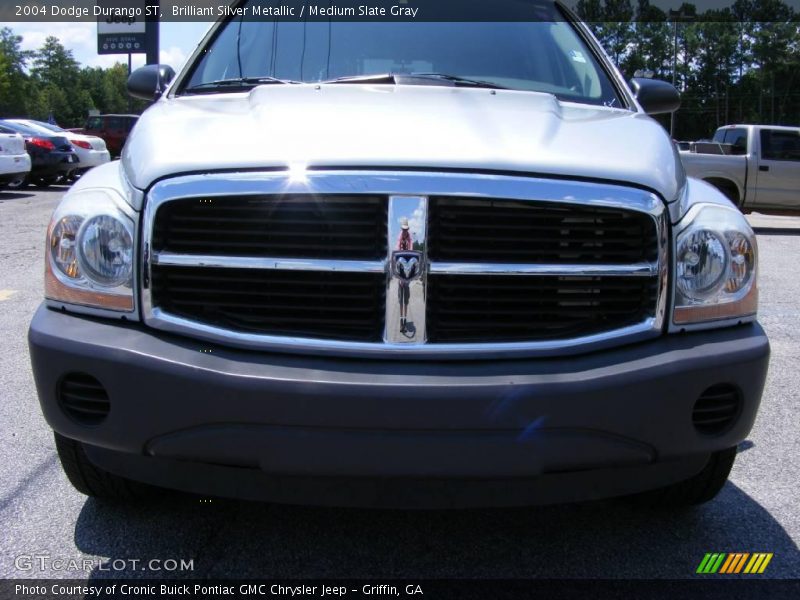 Brilliant Silver Metallic / Medium Slate Gray 2004 Dodge Durango ST