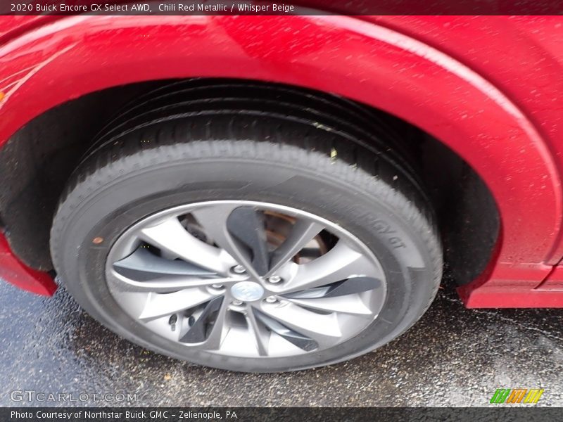 Chili Red Metallic / Whisper Beige 2020 Buick Encore GX Select AWD