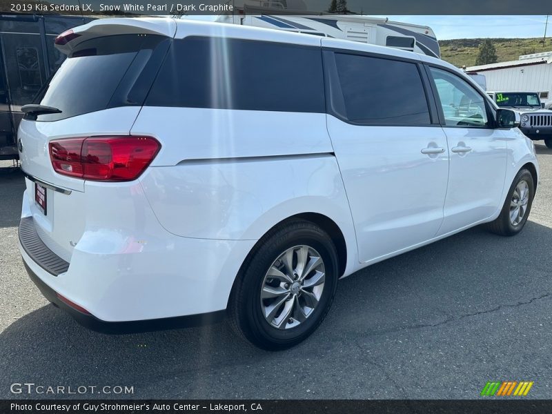 Snow White Pearl / Dark Graphite 2019 Kia Sedona LX