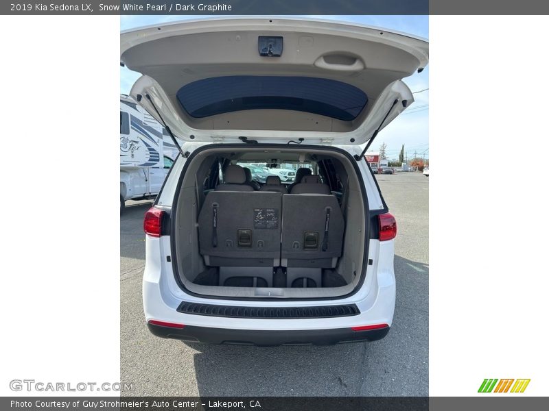 Snow White Pearl / Dark Graphite 2019 Kia Sedona LX