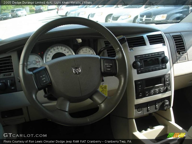 Light Khaki Metallic / Khaki 2005 Dodge Durango Limited 4x4