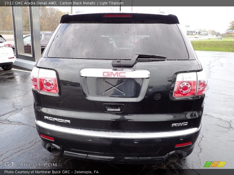 Carbon Black Metallic / Light Titanium 2012 GMC Acadia Denali AWD
