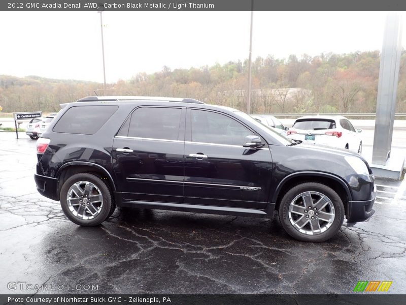 Carbon Black Metallic / Light Titanium 2012 GMC Acadia Denali AWD