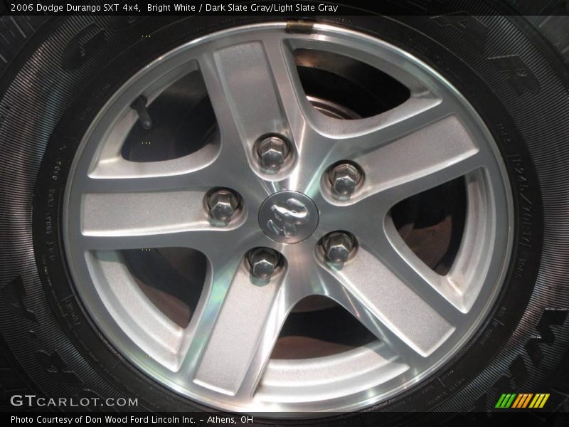 Bright White / Dark Slate Gray/Light Slate Gray 2006 Dodge Durango SXT 4x4