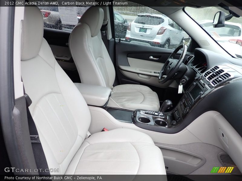 Carbon Black Metallic / Light Titanium 2012 GMC Acadia Denali AWD