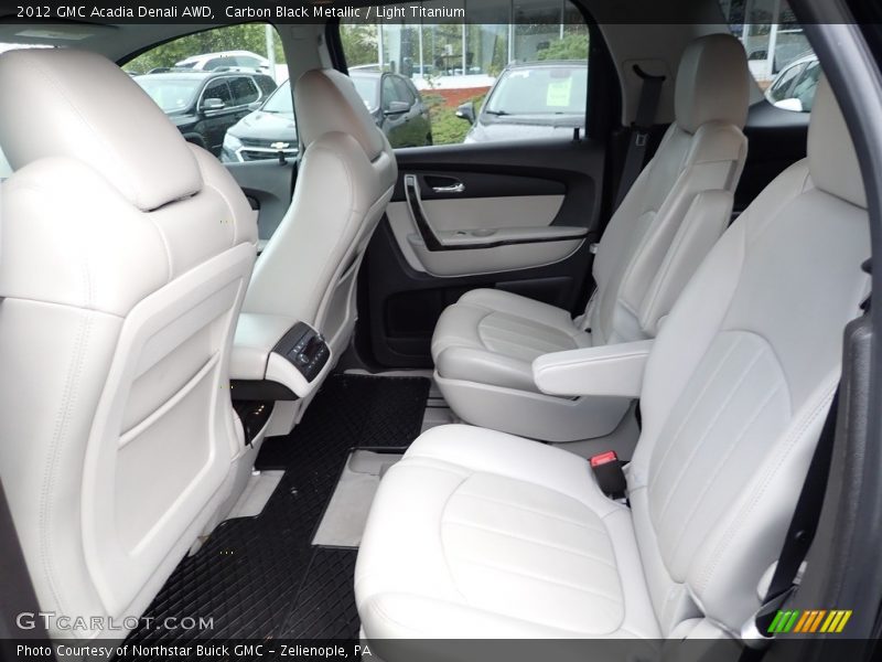 Carbon Black Metallic / Light Titanium 2012 GMC Acadia Denali AWD