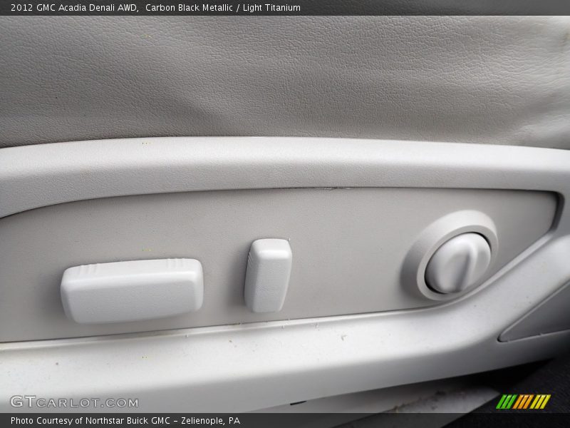Carbon Black Metallic / Light Titanium 2012 GMC Acadia Denali AWD