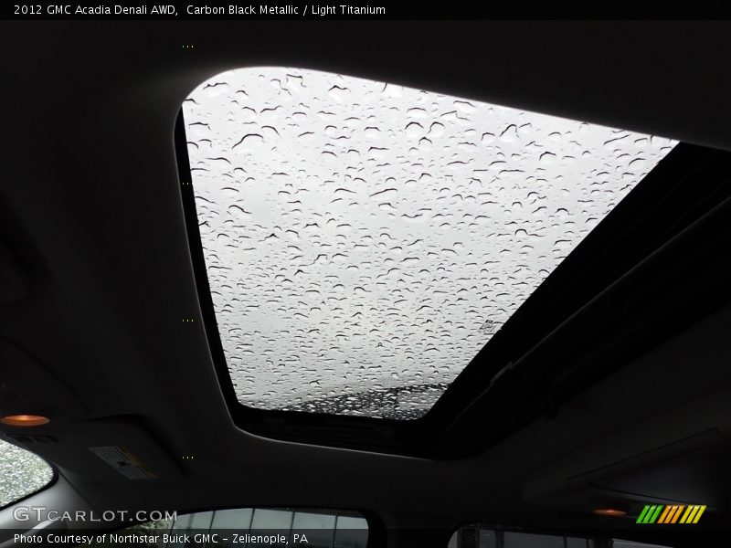 Carbon Black Metallic / Light Titanium 2012 GMC Acadia Denali AWD
