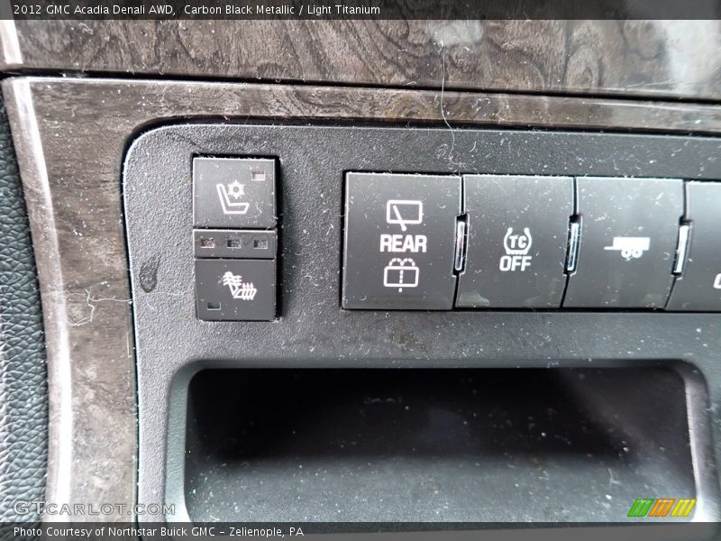 Carbon Black Metallic / Light Titanium 2012 GMC Acadia Denali AWD