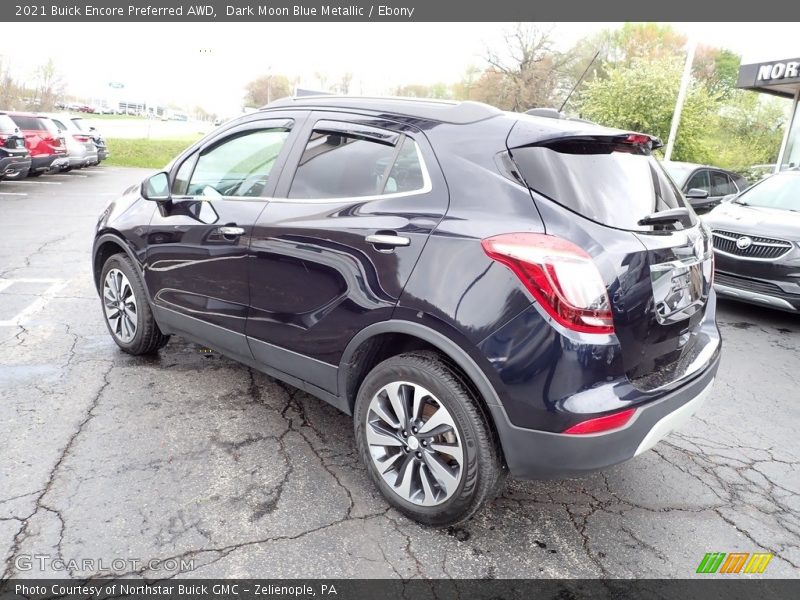 Dark Moon Blue Metallic / Ebony 2021 Buick Encore Preferred AWD