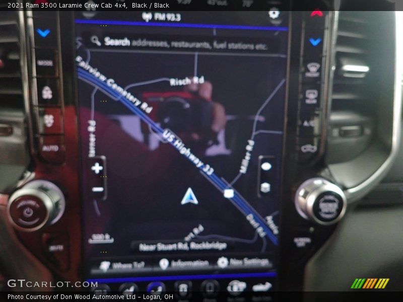 Black / Black 2021 Ram 3500 Laramie Crew Cab 4x4