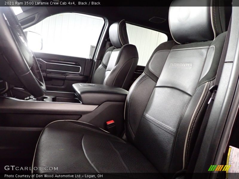 Black / Black 2021 Ram 3500 Laramie Crew Cab 4x4