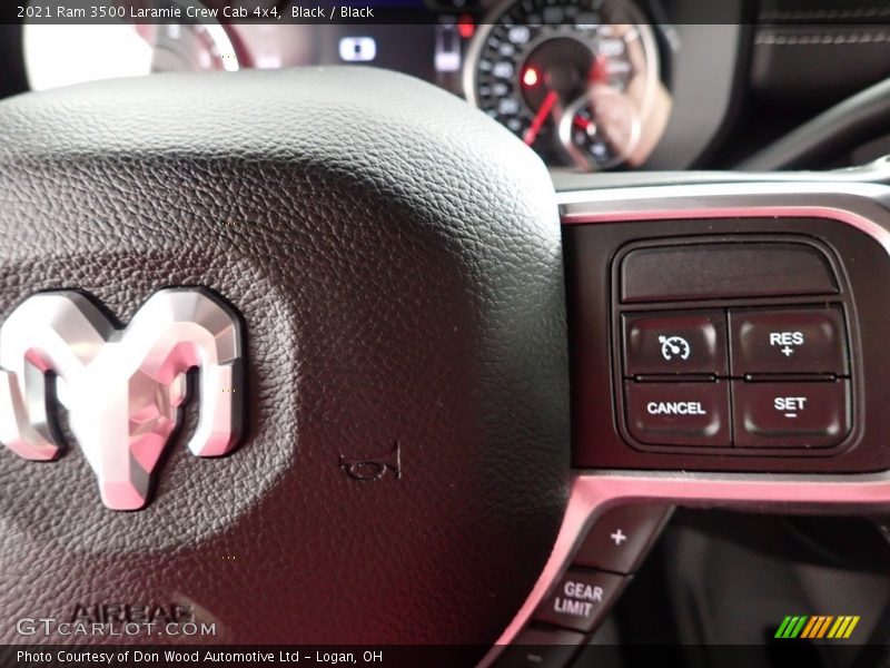 Black / Black 2021 Ram 3500 Laramie Crew Cab 4x4
