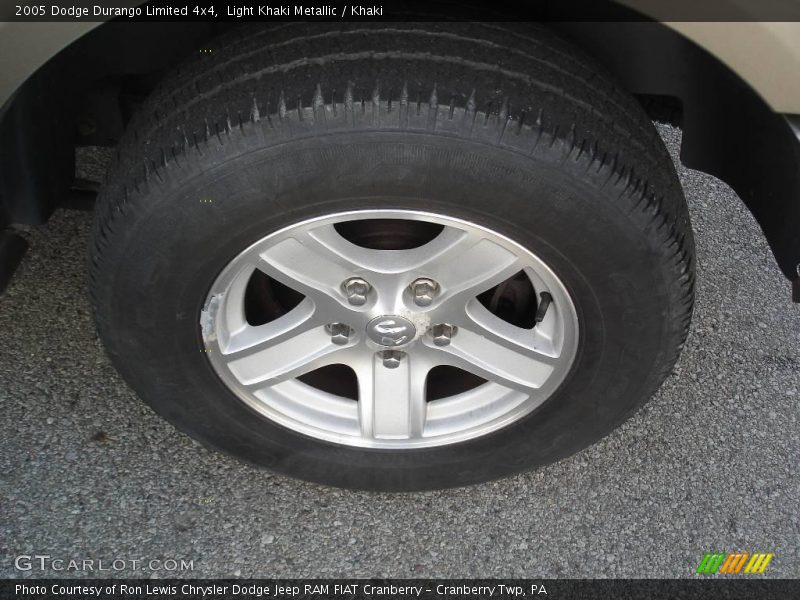 Light Khaki Metallic / Khaki 2005 Dodge Durango Limited 4x4