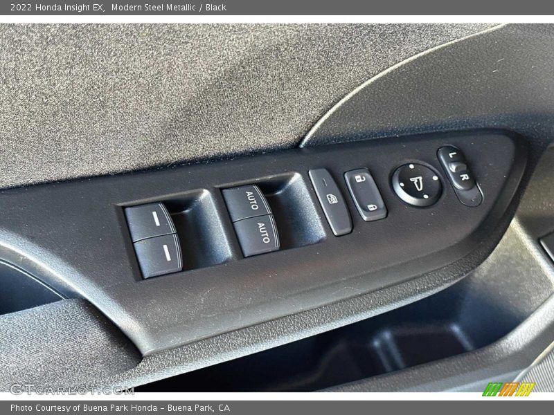 Modern Steel Metallic / Black 2022 Honda Insight EX