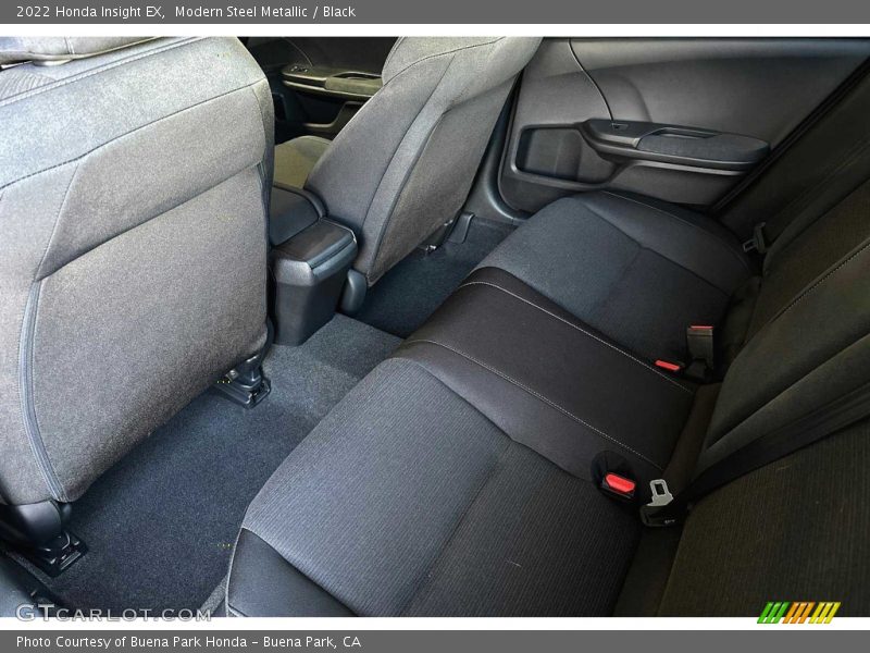 Modern Steel Metallic / Black 2022 Honda Insight EX