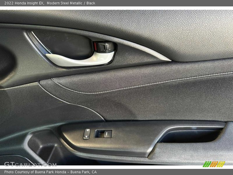 Modern Steel Metallic / Black 2022 Honda Insight EX