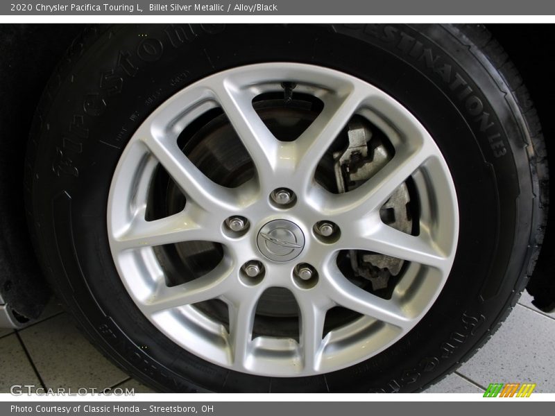 Billet Silver Metallic / Alloy/Black 2020 Chrysler Pacifica Touring L