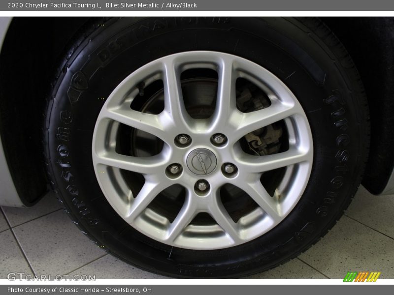 Billet Silver Metallic / Alloy/Black 2020 Chrysler Pacifica Touring L