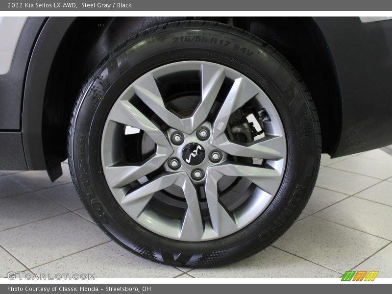 Steel Gray / Black 2022 Kia Seltos LX AWD