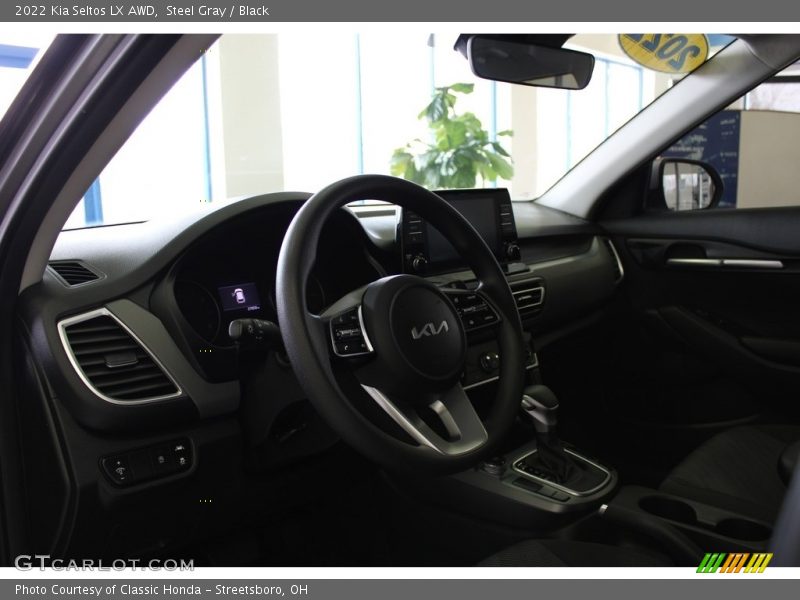 Steel Gray / Black 2022 Kia Seltos LX AWD