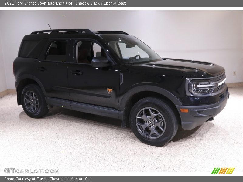 Shadow Black / Ebony/Roast 2021 Ford Bronco Sport Badlands 4x4