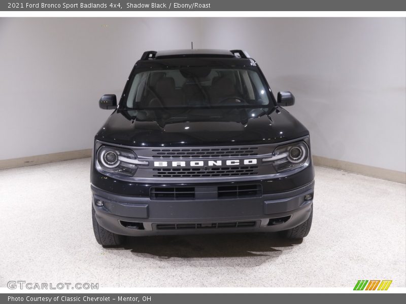 Shadow Black / Ebony/Roast 2021 Ford Bronco Sport Badlands 4x4