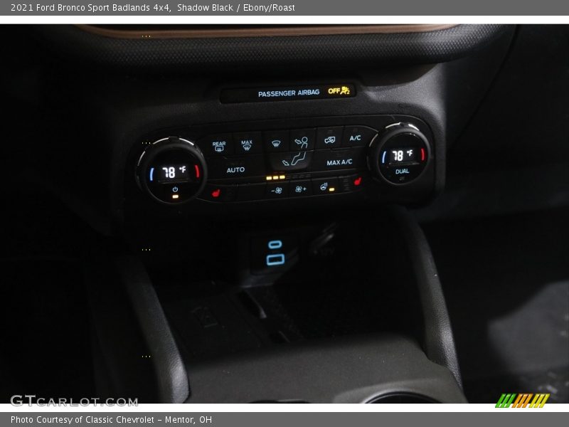 Shadow Black / Ebony/Roast 2021 Ford Bronco Sport Badlands 4x4