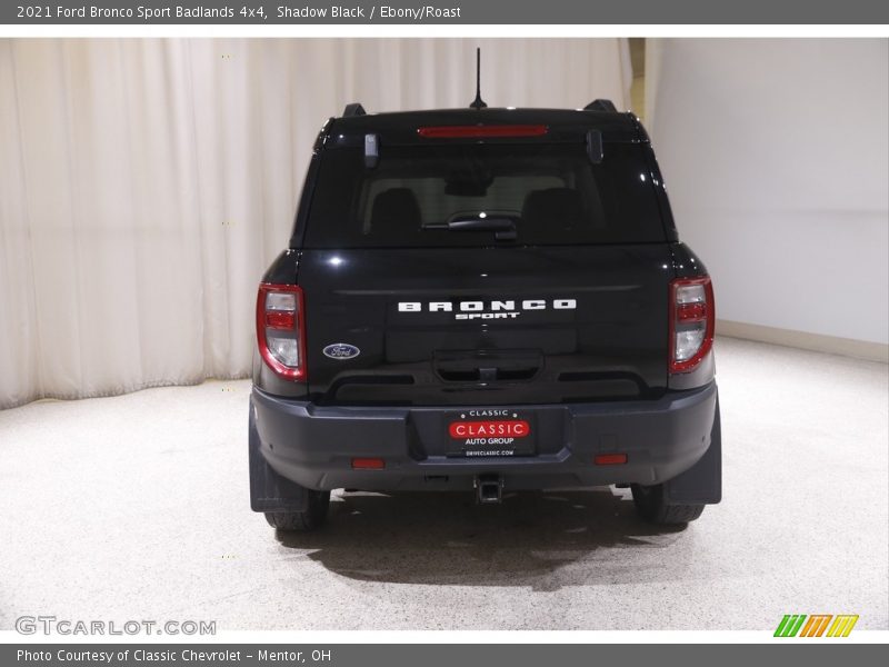 Shadow Black / Ebony/Roast 2021 Ford Bronco Sport Badlands 4x4