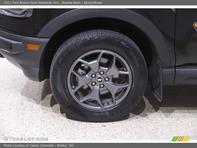 Shadow Black / Ebony/Roast 2021 Ford Bronco Sport Badlands 4x4