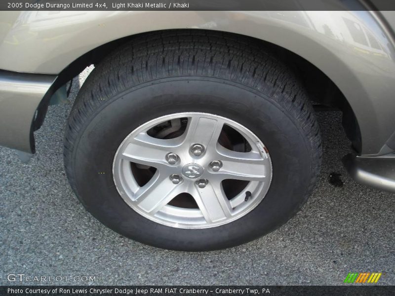 Light Khaki Metallic / Khaki 2005 Dodge Durango Limited 4x4