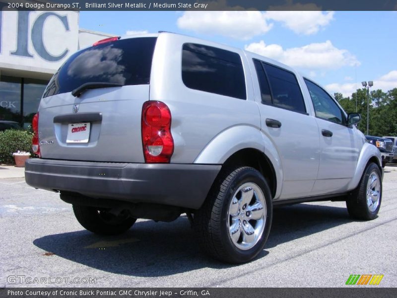 Brilliant Silver Metallic / Medium Slate Gray 2004 Dodge Durango ST