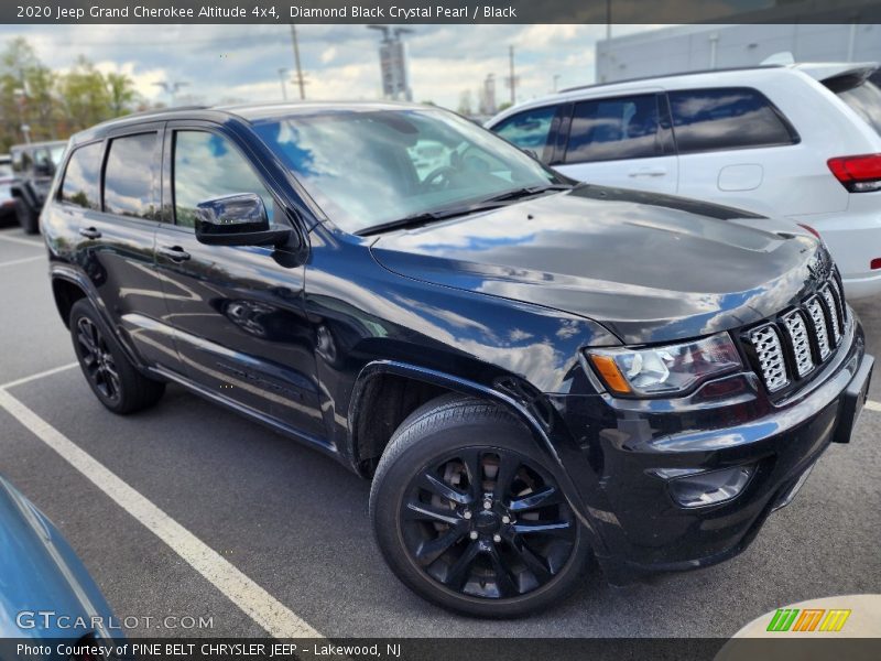 Diamond Black Crystal Pearl / Black 2020 Jeep Grand Cherokee Altitude 4x4