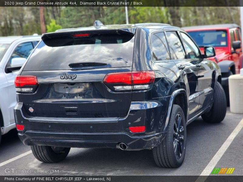 Diamond Black Crystal Pearl / Black 2020 Jeep Grand Cherokee Altitude 4x4