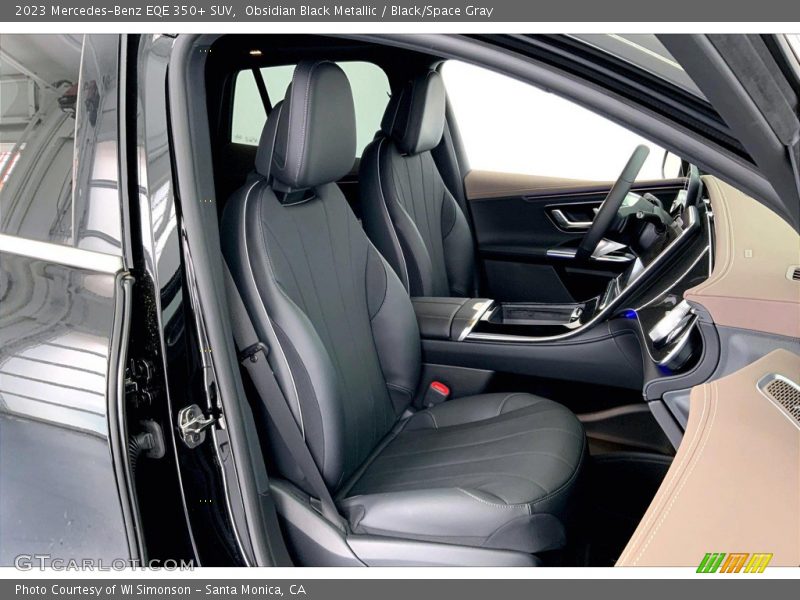 Obsidian Black Metallic / Black/Space Gray 2023 Mercedes-Benz EQE 350+ SUV