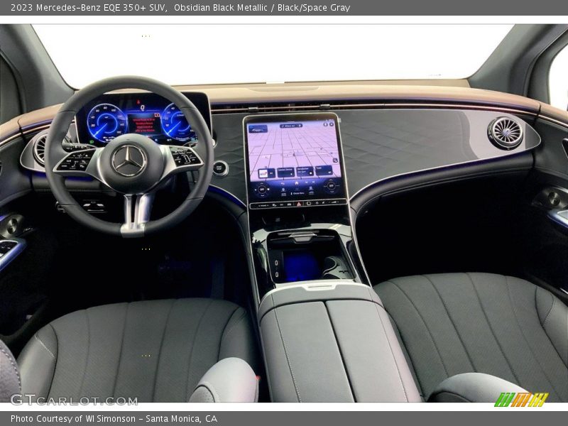  2023 EQE 350+ SUV Black/Space Gray Interior